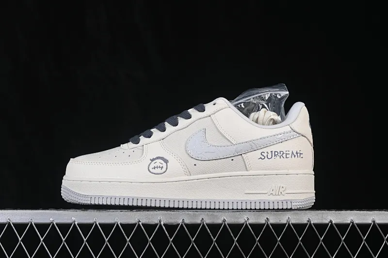 All Categories Nk Air Force 1 Air Force Series Nk Air Force 1 Low Air Force Low Nike Air Force 1'07 Low White Gray Canvas Air Force One Low Casual Shoes DW8806-009